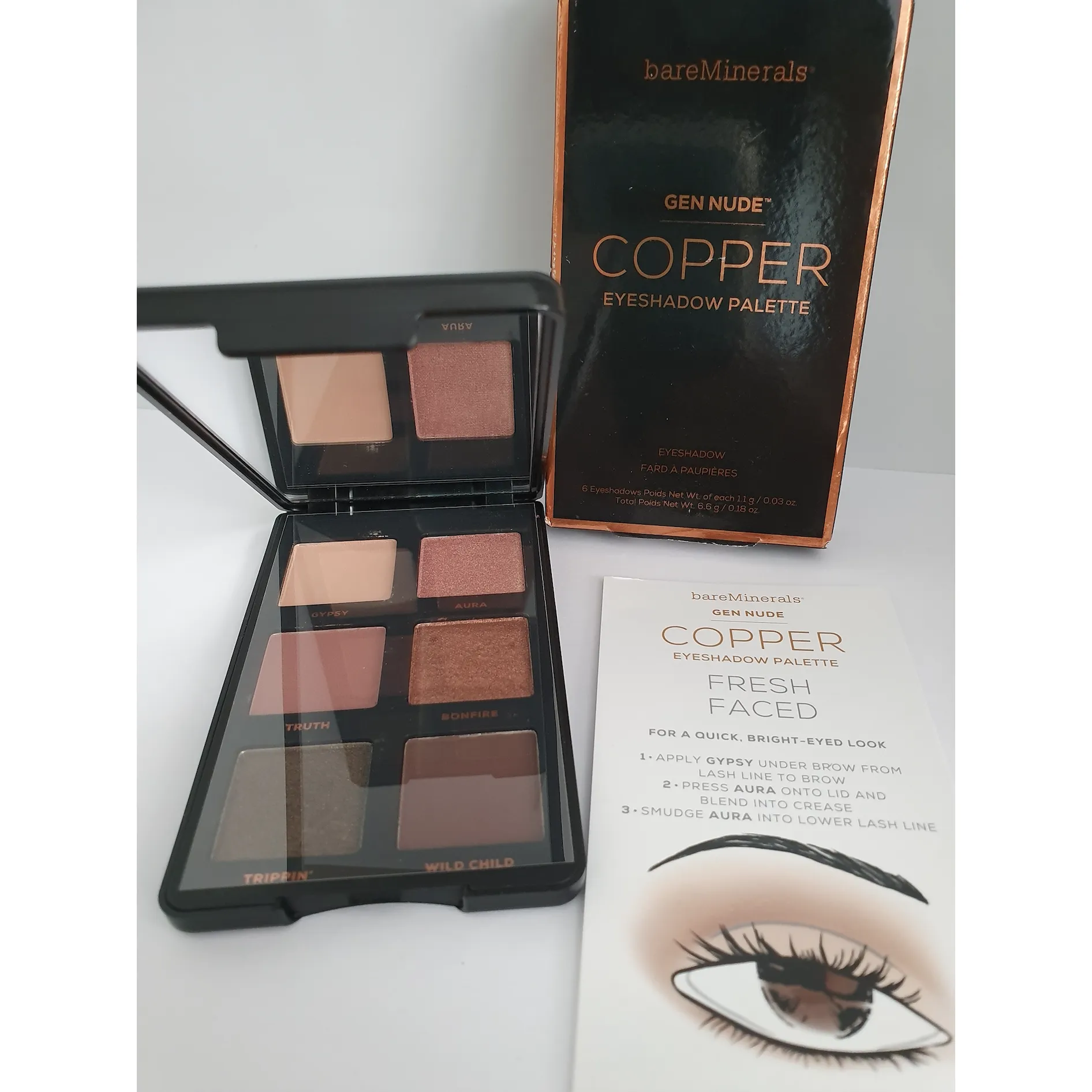 bareMinerals Gen Nude Eyeshadow Palette 6.6g Copper