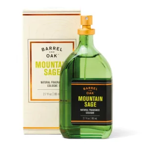 Barrel & Oak Natural Fragrance Cologne - Mountain Sage 2.7 fl oz.