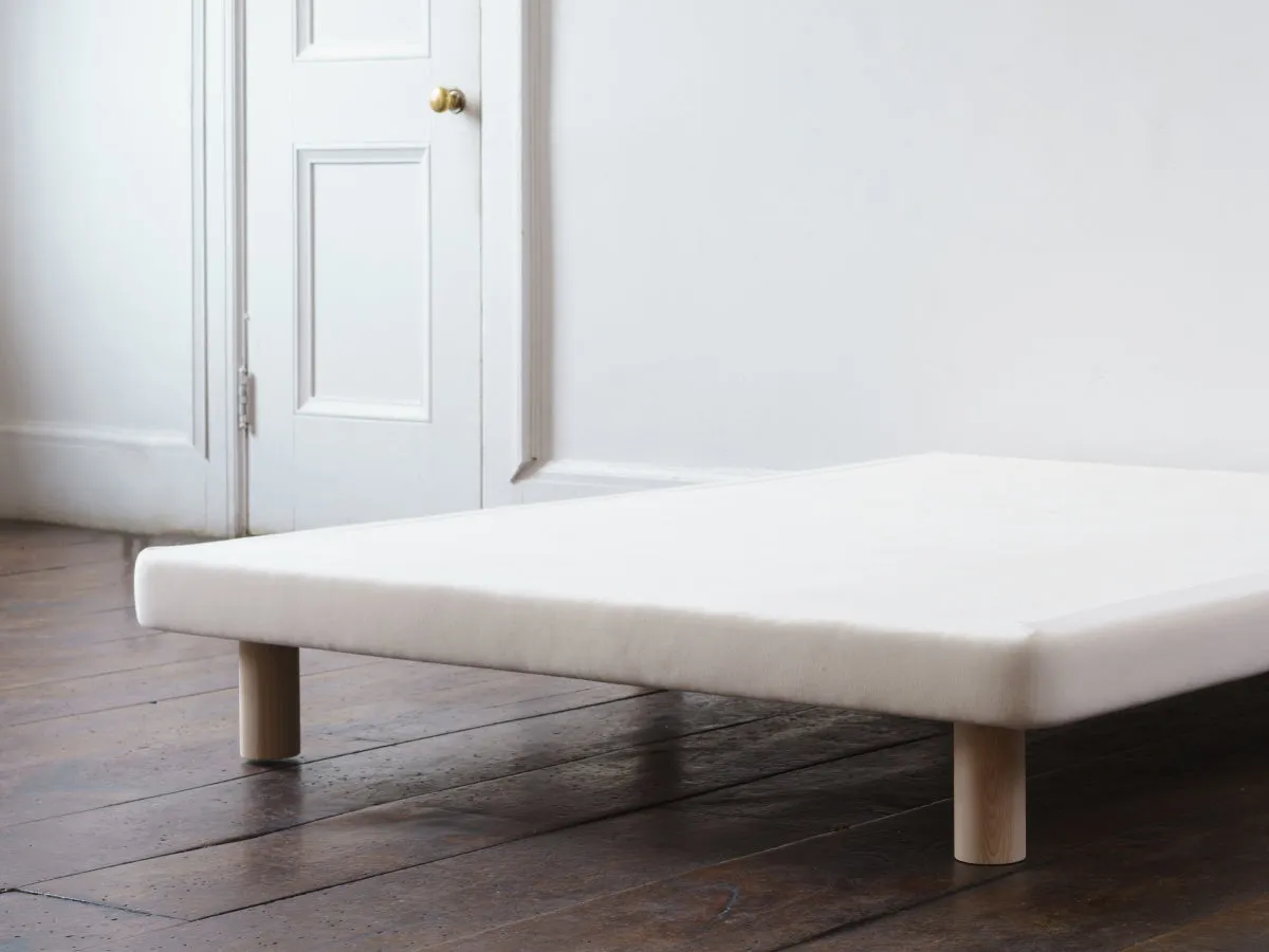 Basic Foundation - No Legs - Natural Bed Base