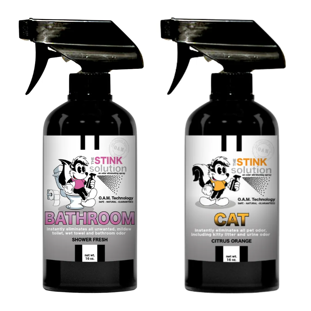 Bathroom Double Pack 16 oz. Odor Eliminating Sprays