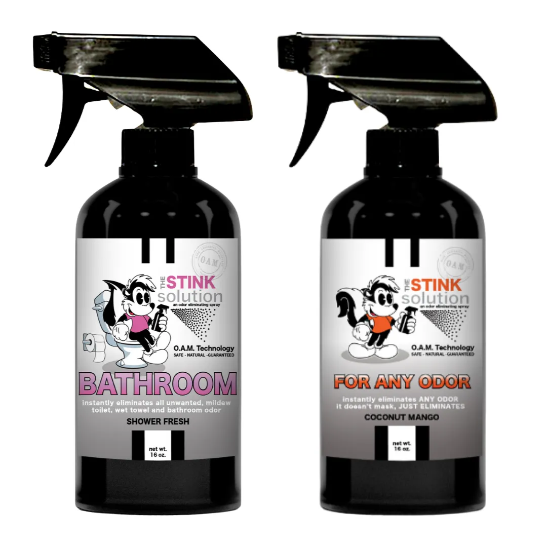Bathroom Double Pack 16 oz. Odor Eliminating Sprays