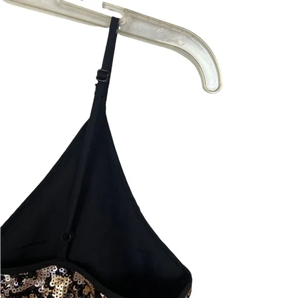 BB DAKOTA Leopard Sequin Cocktail Dress Sleeveless Party Dress Size 6 NWT