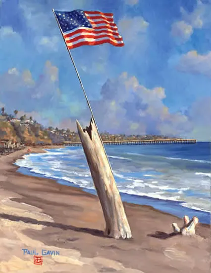 Beach Flag at Poche