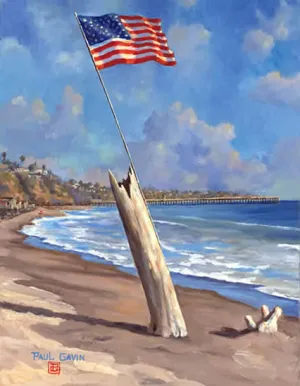 Beach Flag at Poche