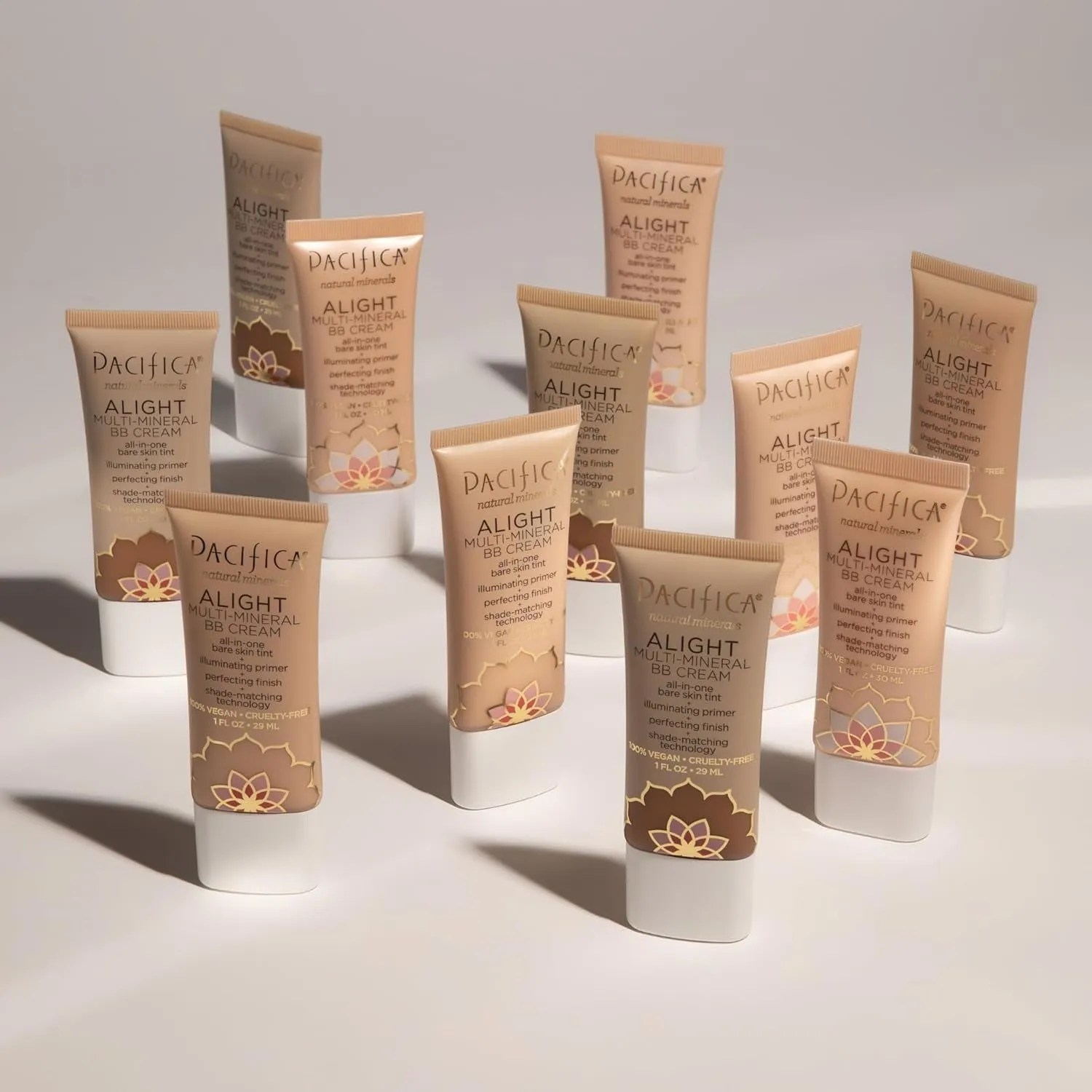Beauty, Alight Multi-Mineral BB Cream, 1 Fl Oz., Shade 06 Medium, 100% Vegan & Cruelty Free
