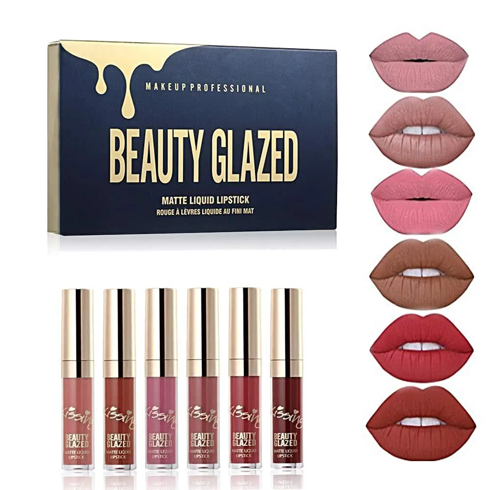 BEAUTY GLAZED Matte Liquid Lipstick Mini Set