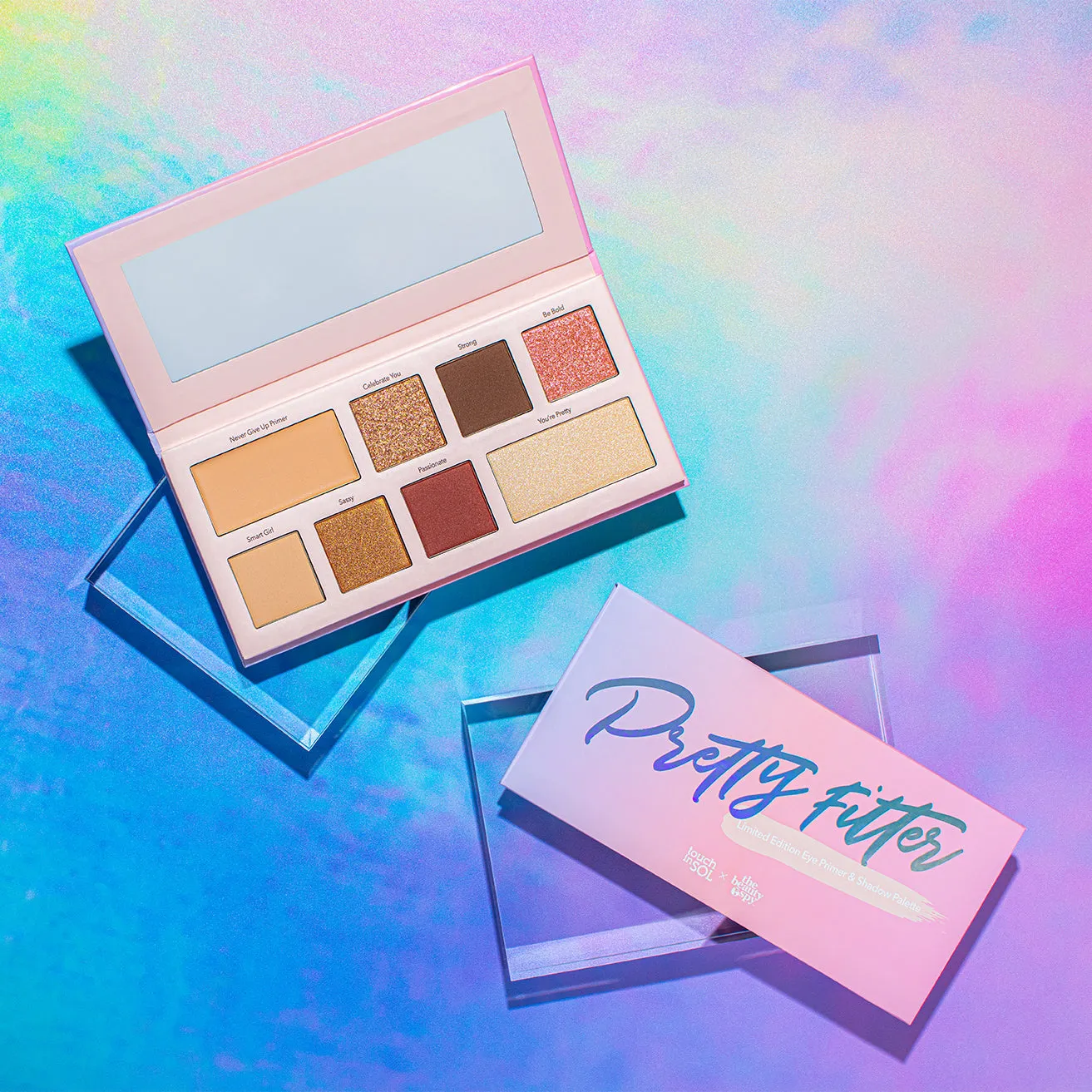 Beauty Spy x Touch in Sol Pretty Filter Eyeshadow Palette Limited Edition