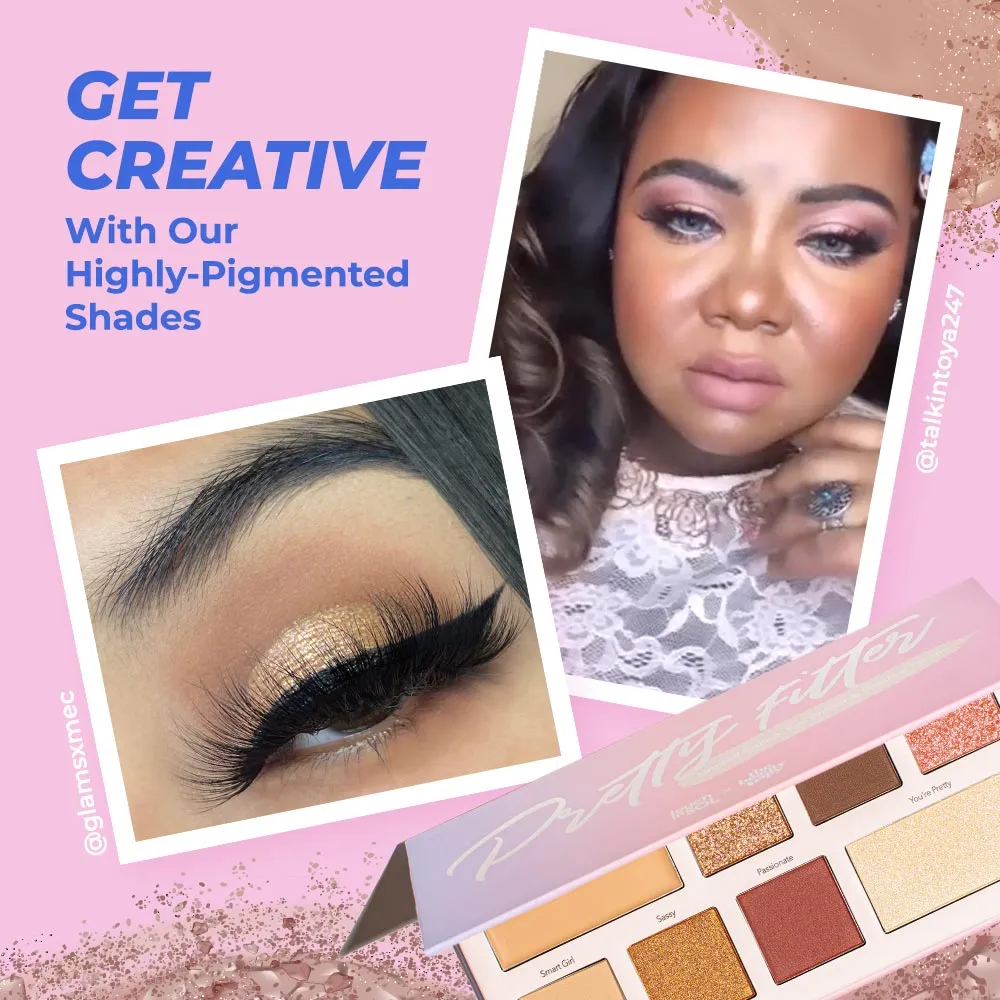 Beauty Spy x Touch in Sol Pretty Filter Eyeshadow Palette Limited Edition