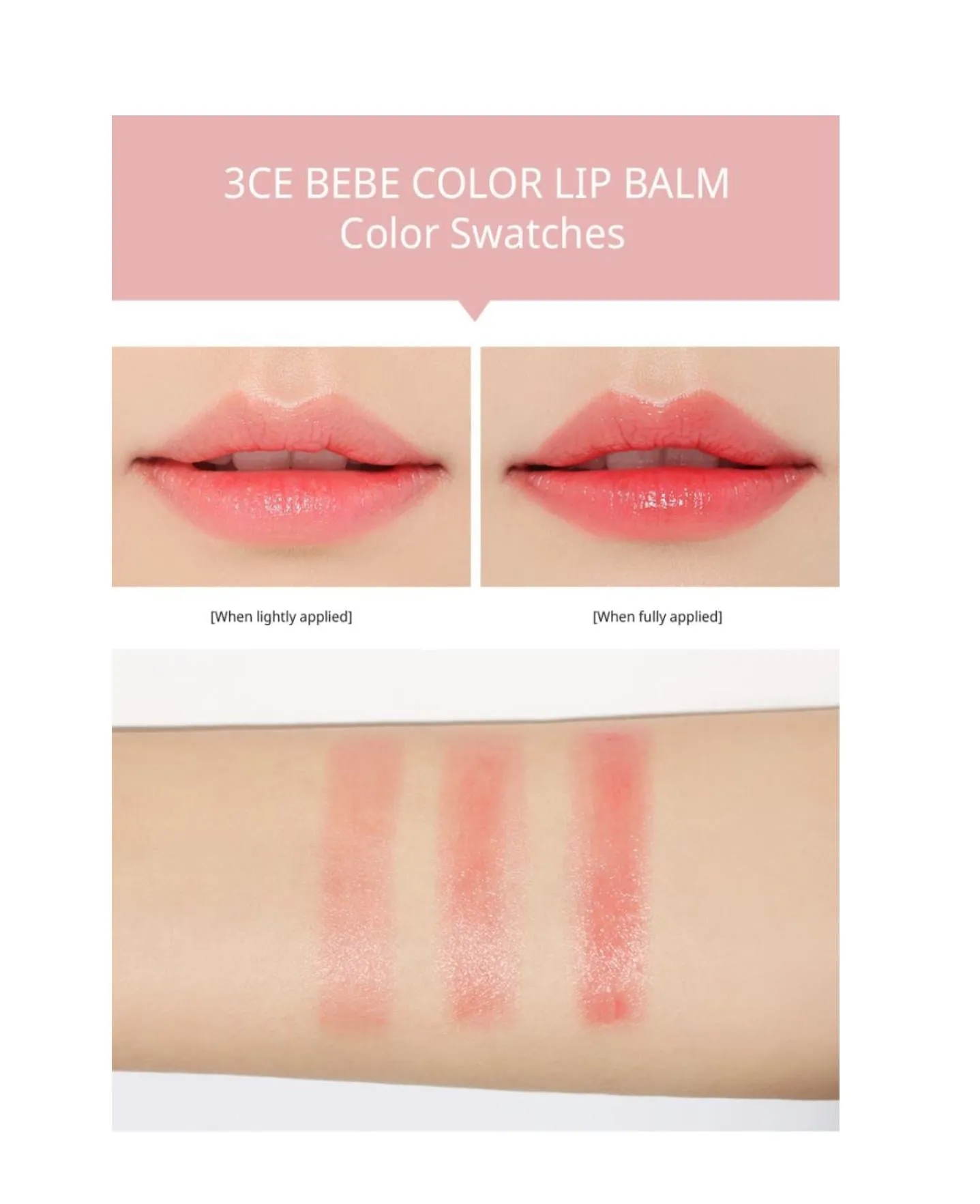 BEBE COLOR LIP BALM