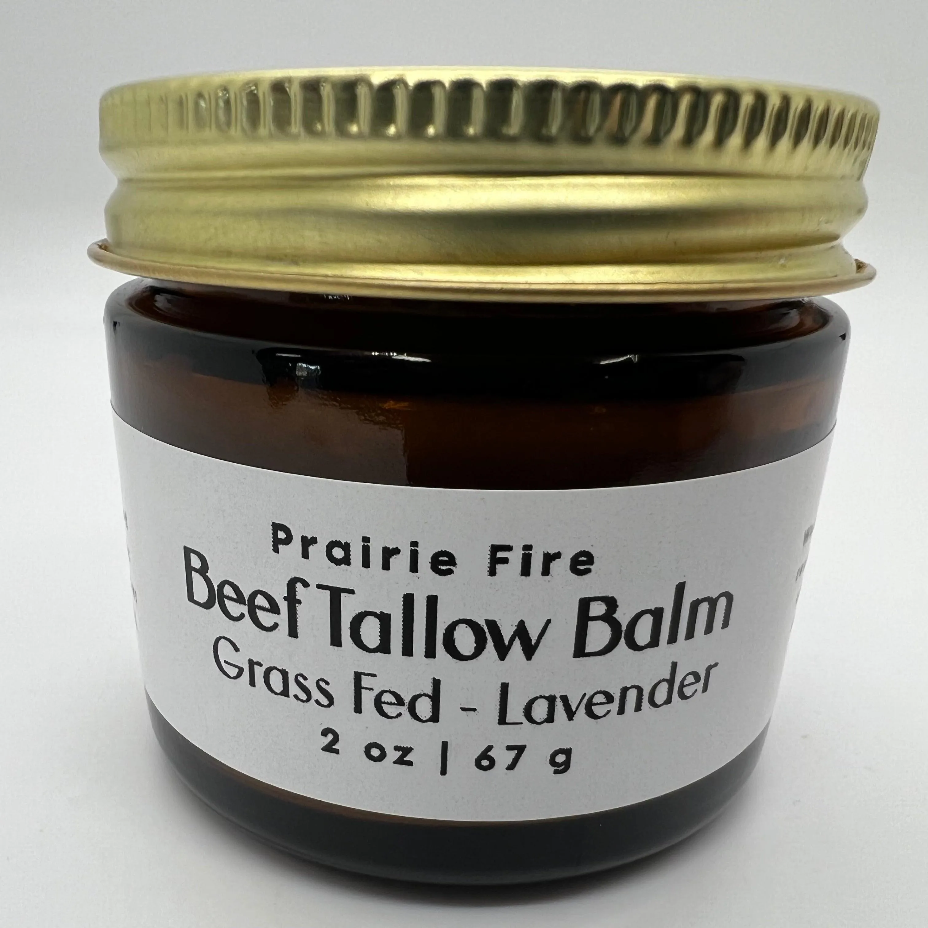 Beef Tallow Balm - 2 oz - Organic Grass Fed and Finished Tallow- Made in USA - Moisturizing Skin Care