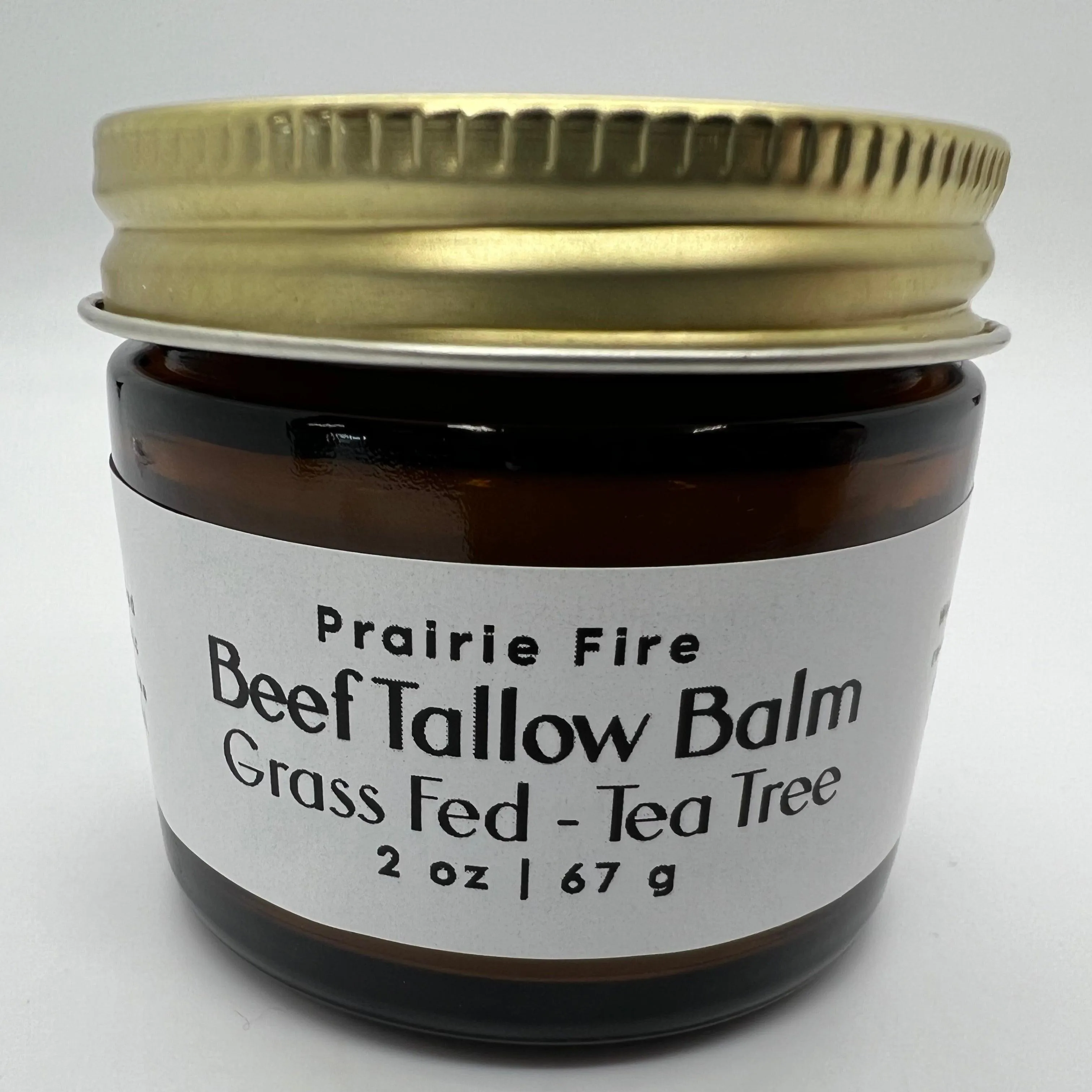 Beef Tallow Balm - 2 oz - Organic Grass Fed and Finished Tallow- Made in USA - Moisturizing Skin Care