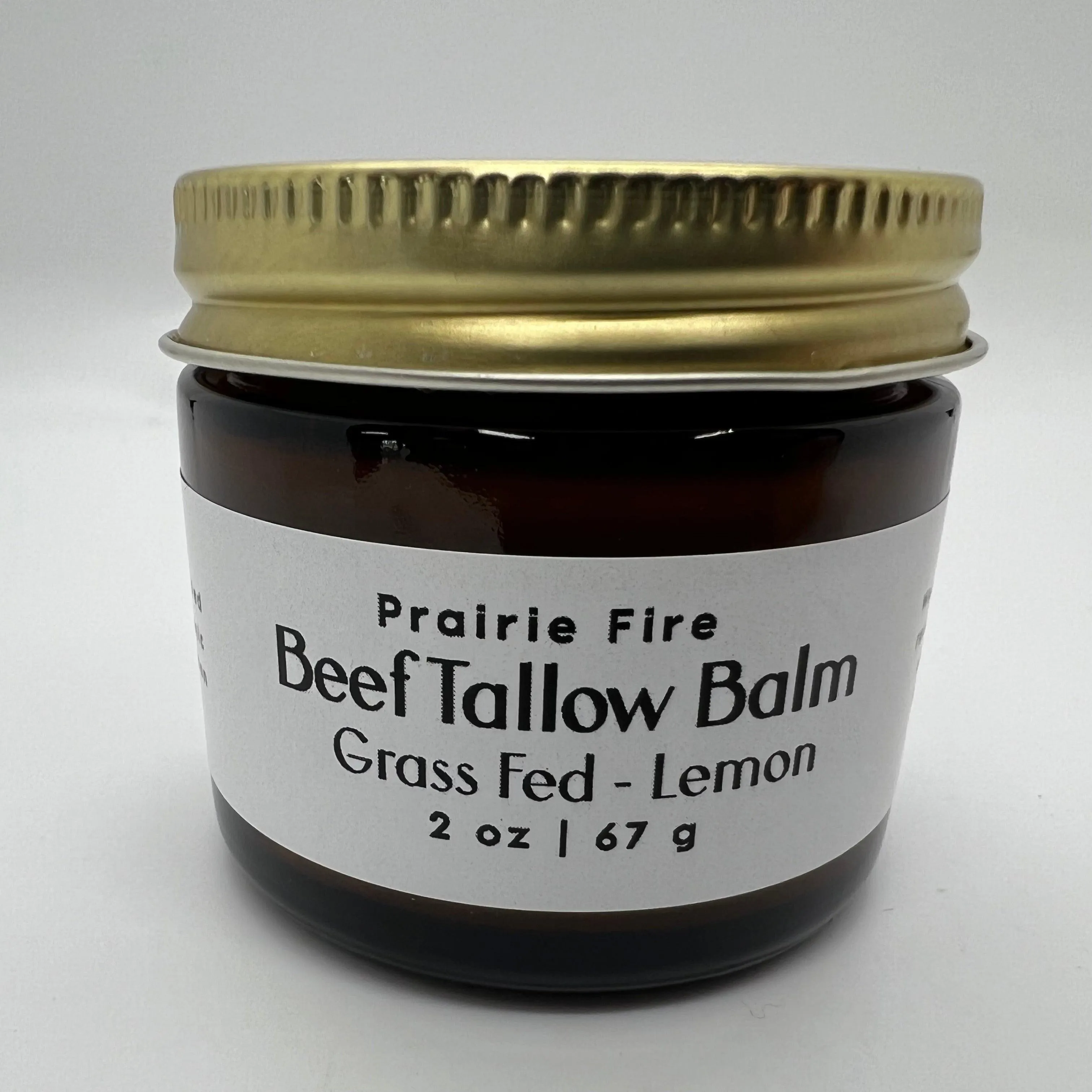 Beef Tallow Balm - 2 oz - Organic Grass Fed and Finished Tallow- Made in USA - Moisturizing Skin Care