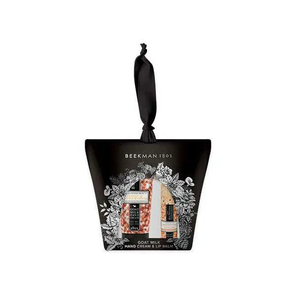 Beekman 1802 Honey and Orange Blossom Hand Cream & Lip Balm Set