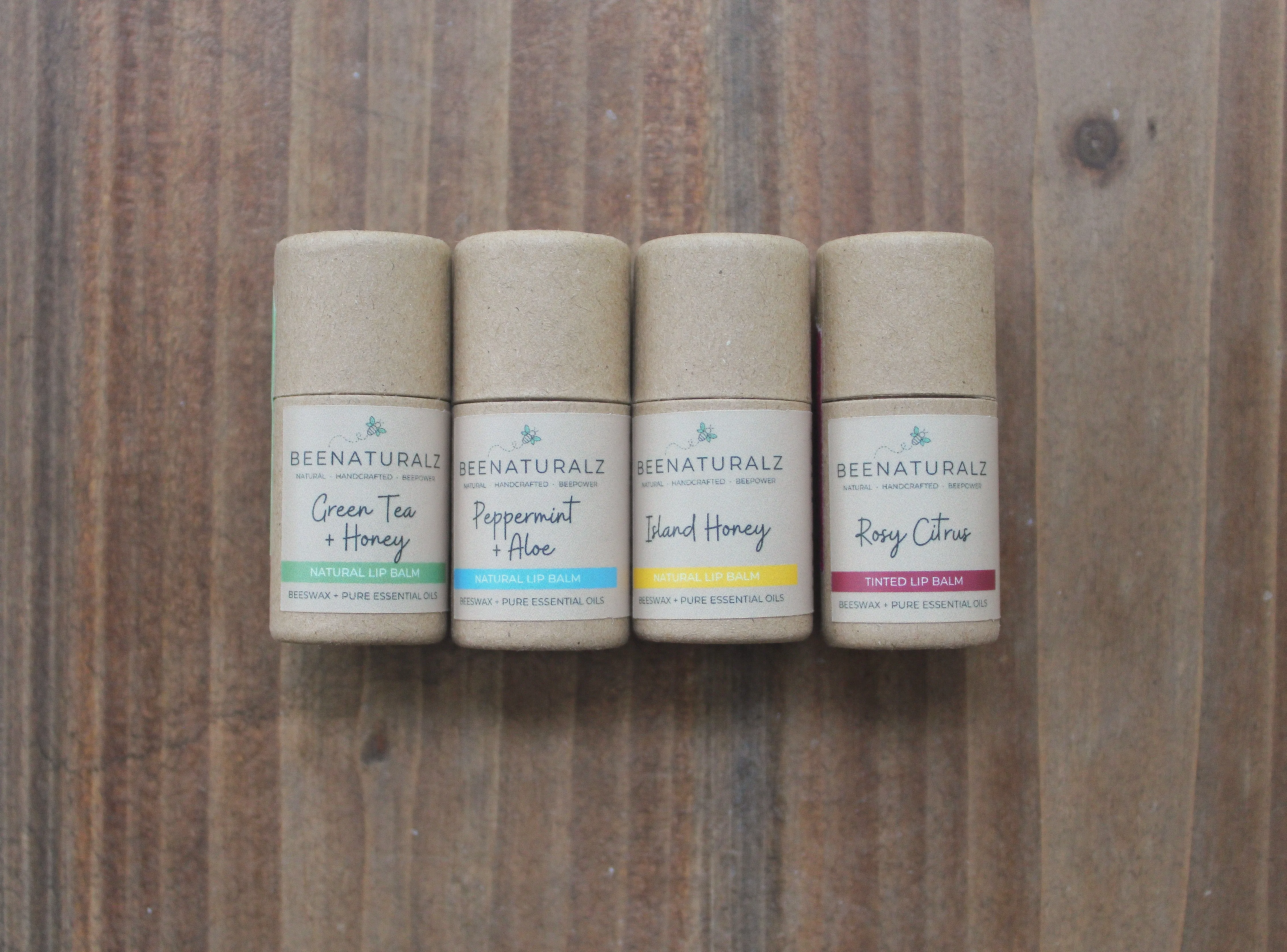 Beeswax Lip Balm - Green Tea   Honey