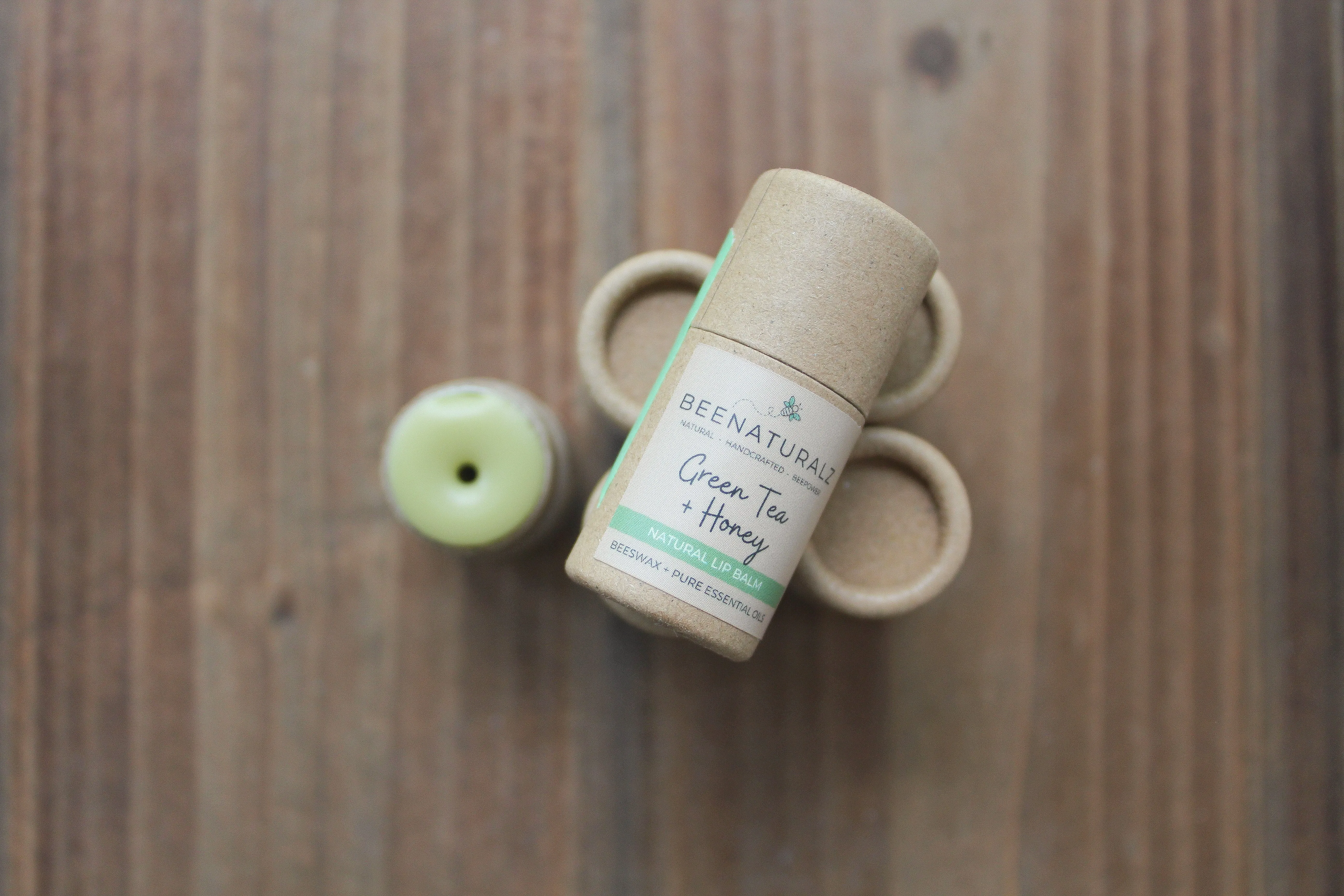 Beeswax Lip Balm - Green Tea   Honey