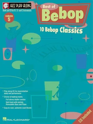 BEST OF BEBOP JAZZ PLAY ALONG BK/CD V5