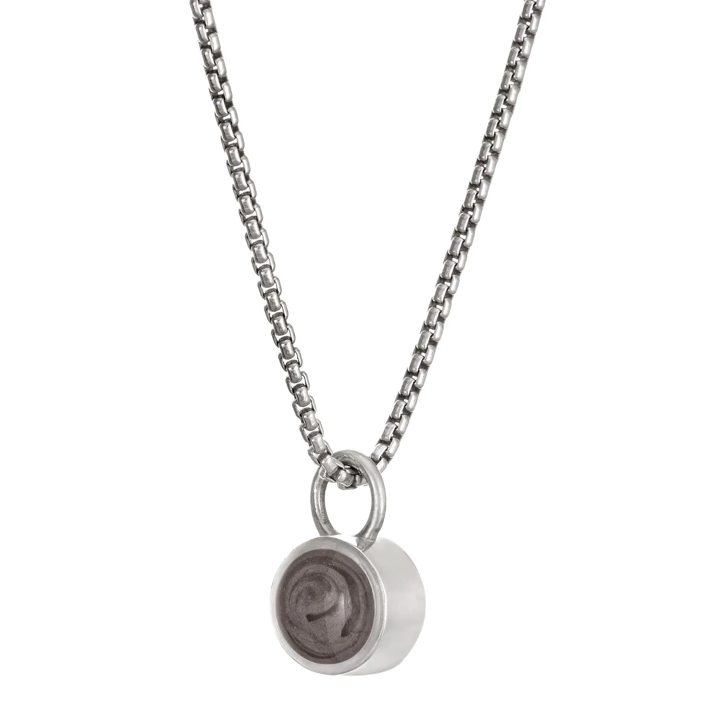 Bilateral Cremation Necklace in Sterling Silver