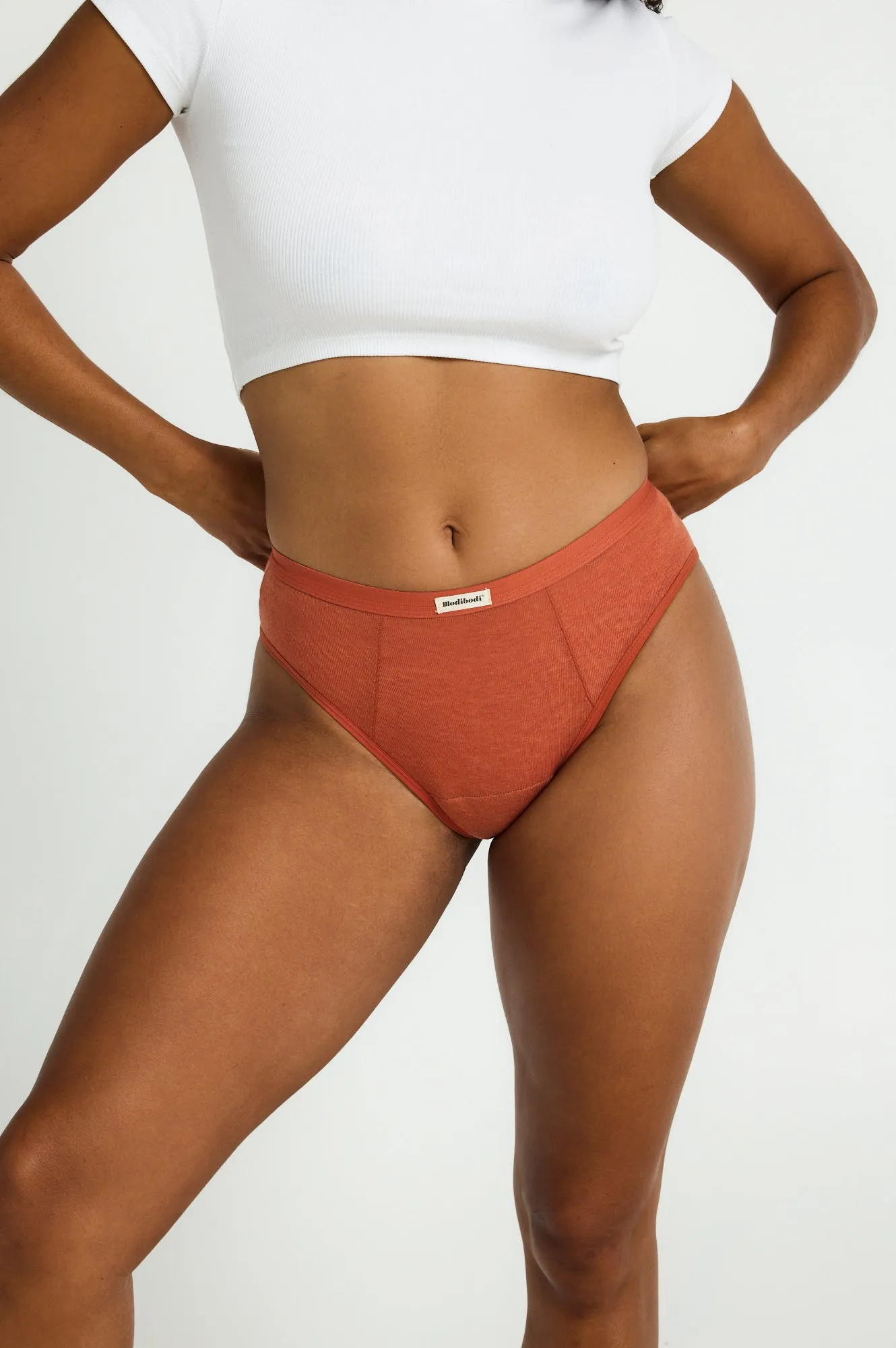 Biodegradable Brief Light-Moderate Ginger Red