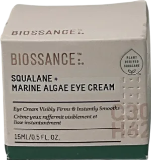 BIOSSANCE Squalane And Marine Algae Eye Cream 15ml