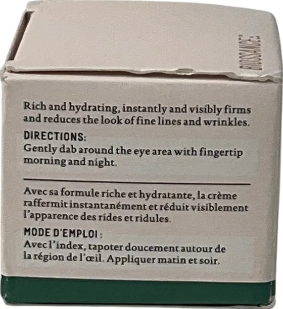 BIOSSANCE Squalane And Marine Algae Eye Cream 15ml