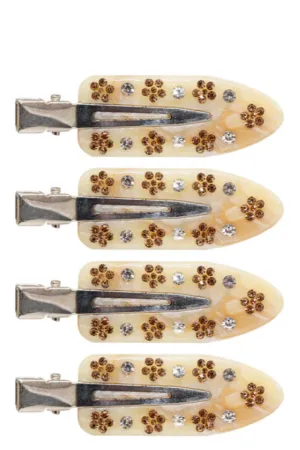 Biscotti Baby Popstar Set of 4 Hair Clips