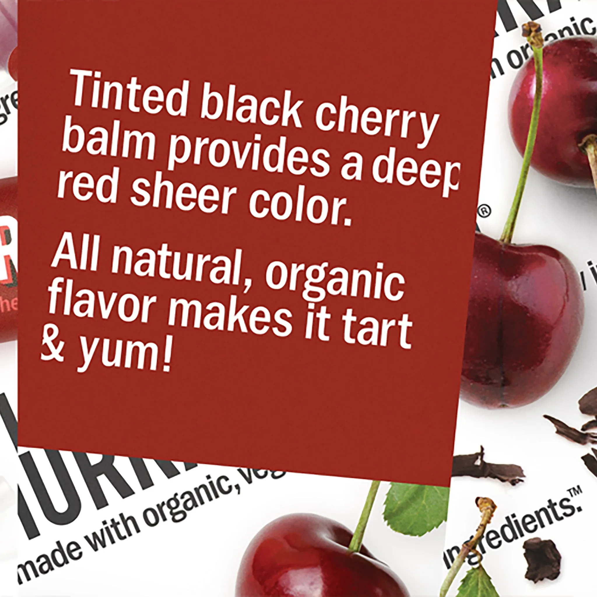Black Cherry Lip Balm | Tinted
