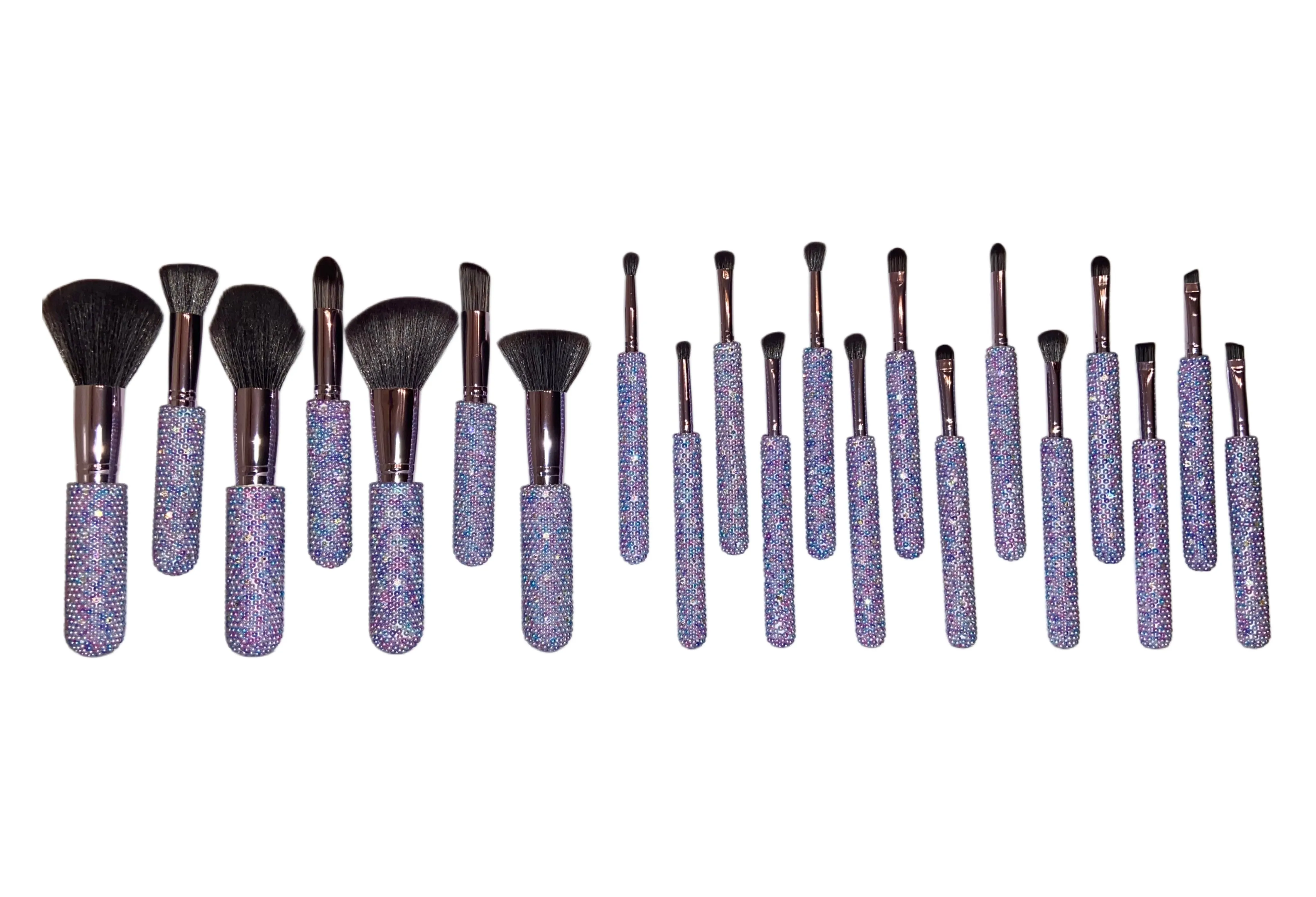 Bling/Pearl Mega Glitz & Glam | 30pc Essentials Collection Brush Set | MU9690-B