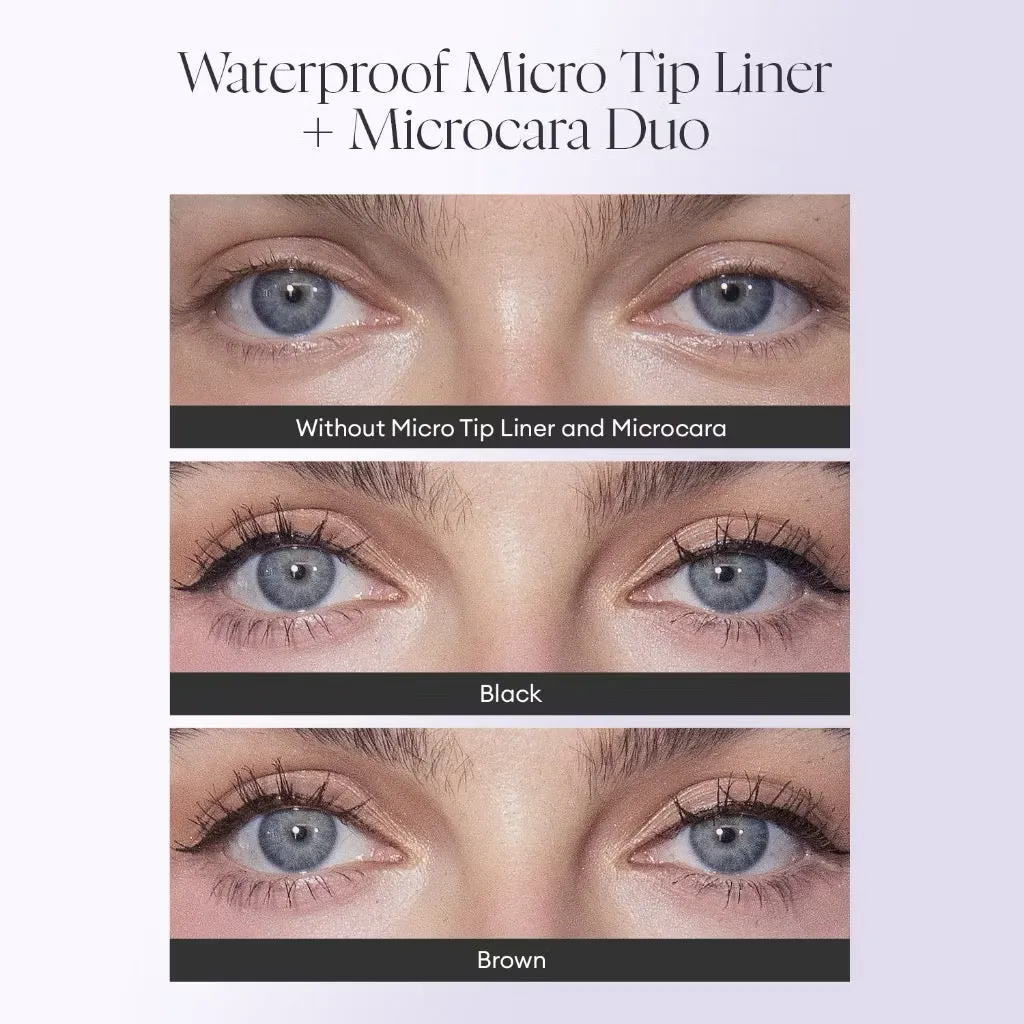 blk Cosmetics Daydream Waterproof Micro Tip Liner   Microcara Duo