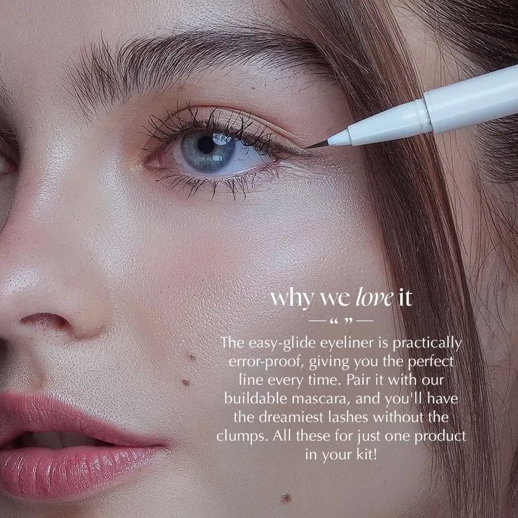 blk Cosmetics Daydream Waterproof Micro Tip Liner   Microcara Duo