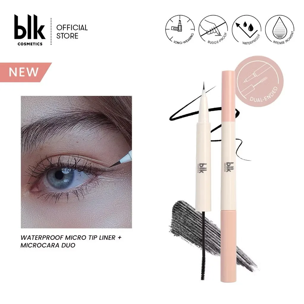 blk Cosmetics Daydream Waterproof Micro Tip Liner   Microcara Duo