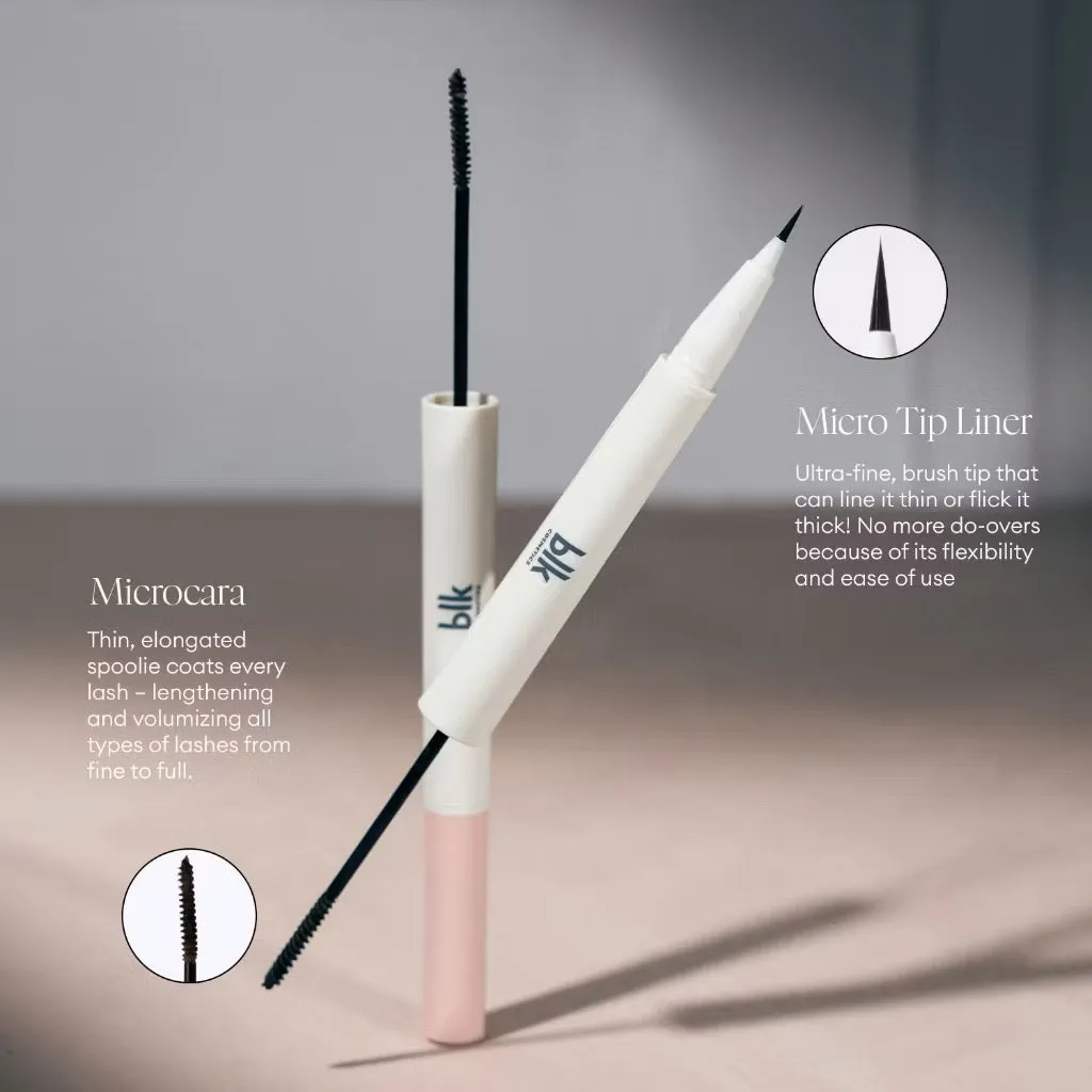 blk Cosmetics Daydream Waterproof Micro Tip Liner   Microcara Duo