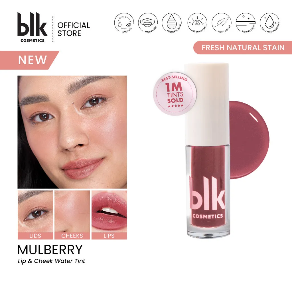 blk cosmetics Fresh Lip and Cheek Water Tint in Mulberry