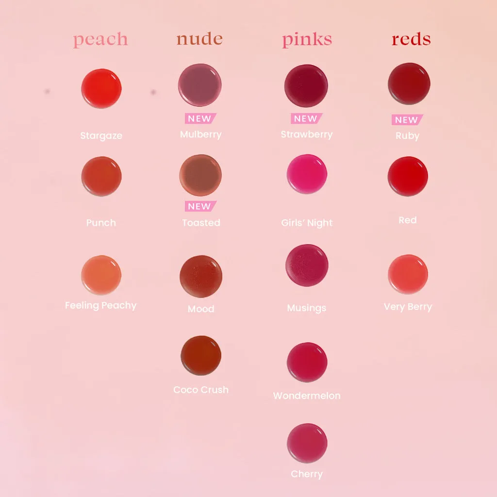 blk cosmetics Fresh Lip and Cheek Water Tint in Strawberry