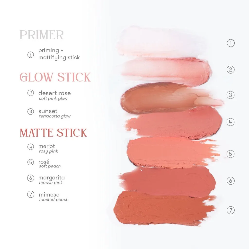 BLK Cosmetics Multitasking Color Stick (Glow/Matte/Primer)
