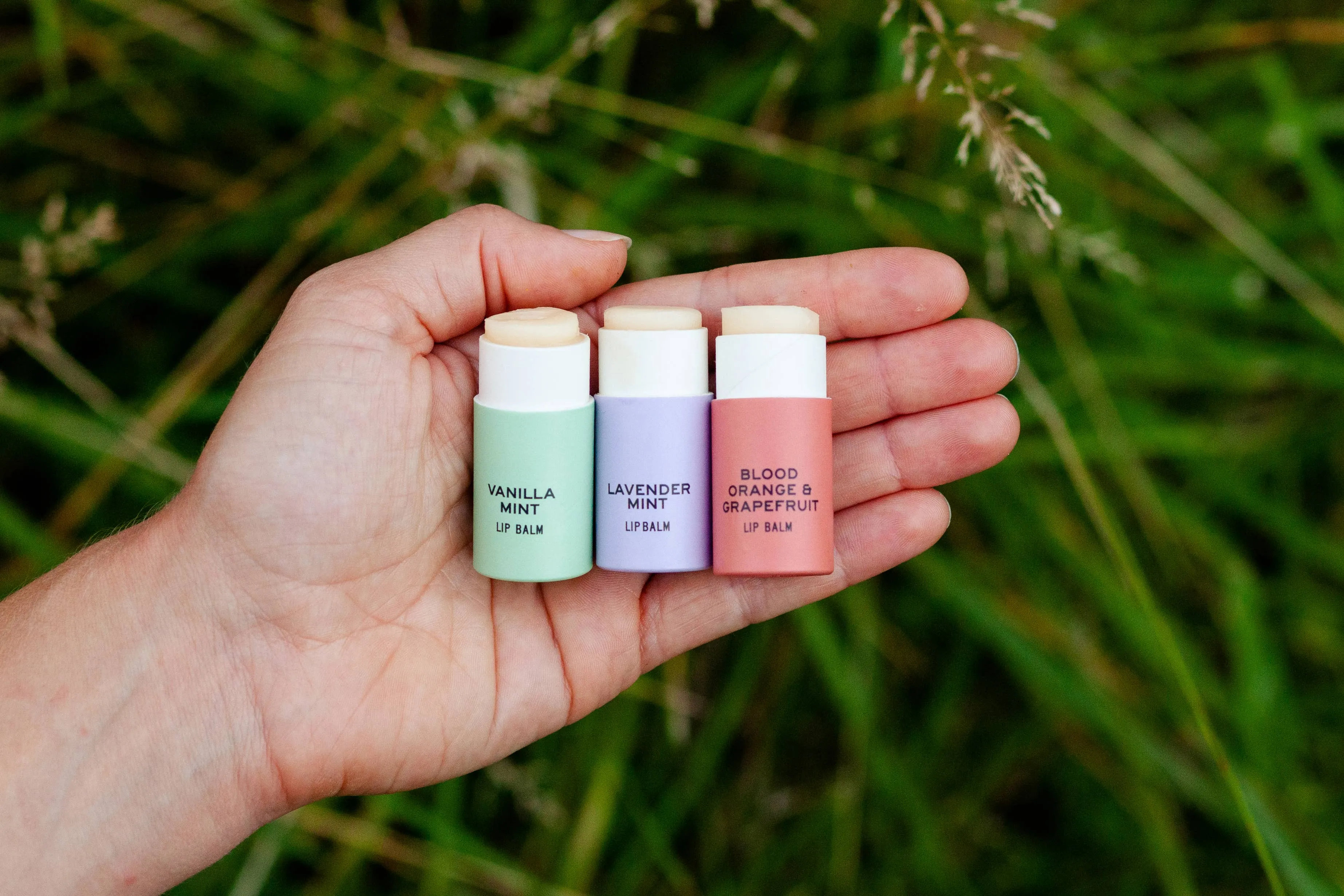 Blood Orange & Grapefruit Lip Balm/0.3 oz Biodegradable Tube