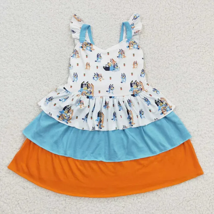 Blue Dog Dress
