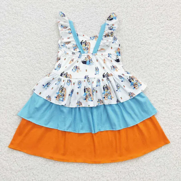 Blue Dog Dress