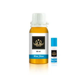 Blue Man Non-Alcoholic Premium Quality Attar Perfume - Mega Pack
