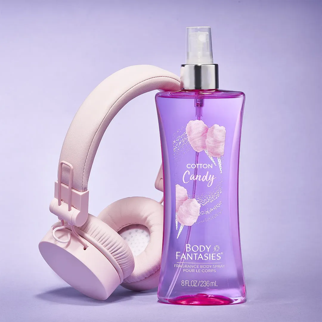 Body Fantasies Signature Fragrance Body Spray, Cotton Candy, 8 fl oz