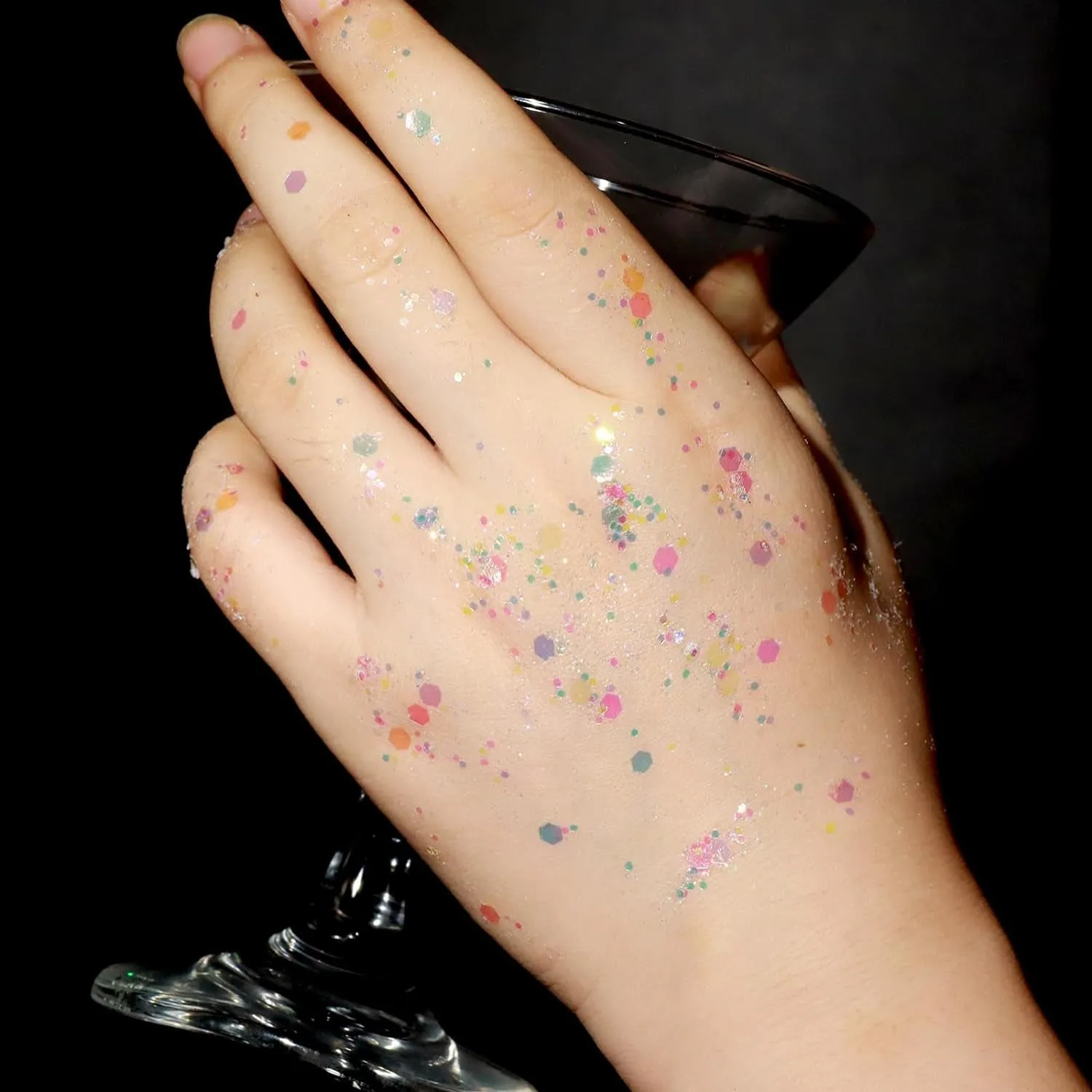 Body Glitter Face Glitter Makeup Festival Glitter Gel, 12 Colors Face and Body Glitter Gel, Hair Glitter Gel, Glitter Gel Makeup, Glitter for Face and Hair, Body Makeup