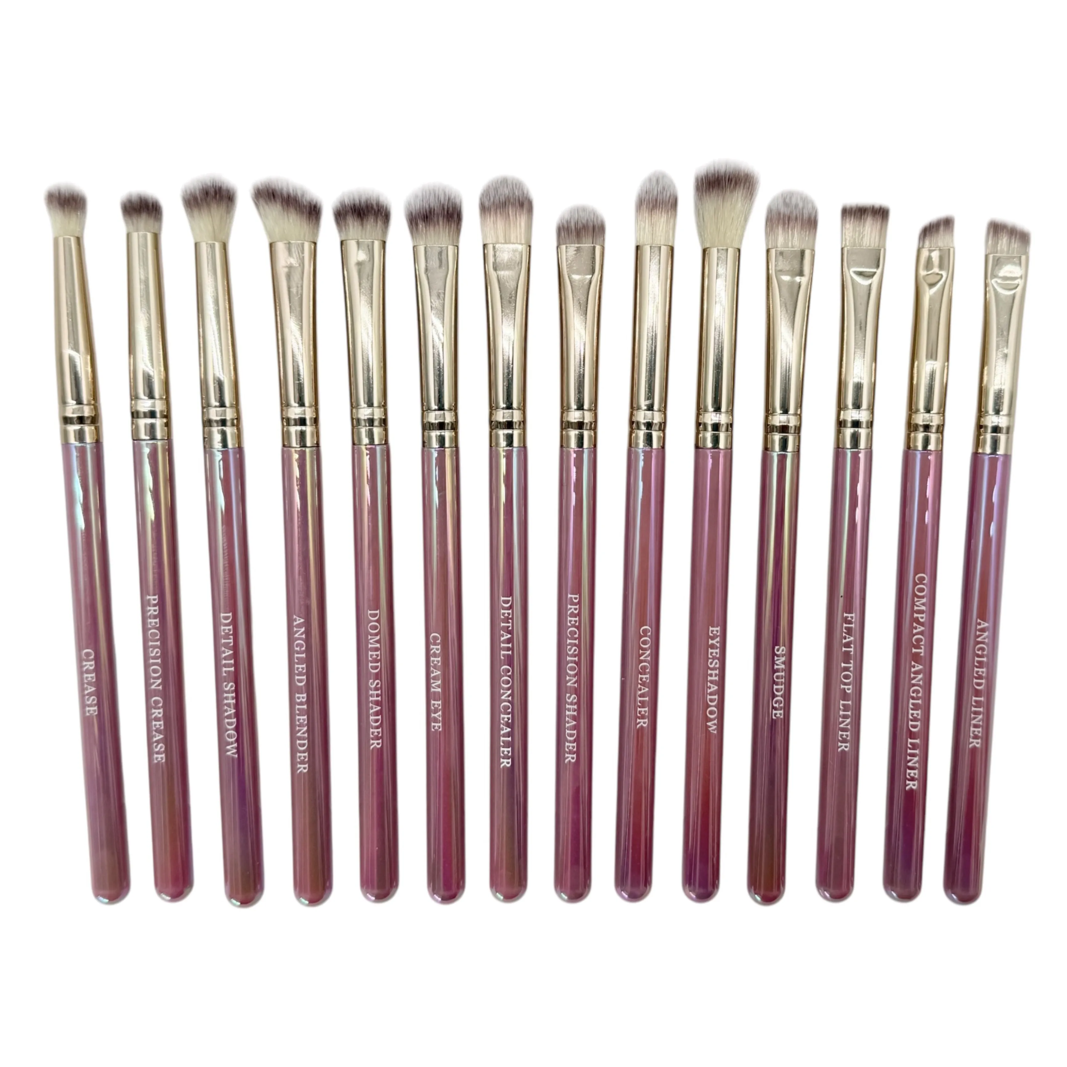 Bold Pink/Chrome Heart Cup Mega Glitz & Glam | LIMITED EDITION 31pc Essentials Collection Brush Set | GG4392