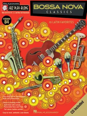 BOSSA NOVA CLASSICS JAZZ PLAYALONG V84 BK/CD