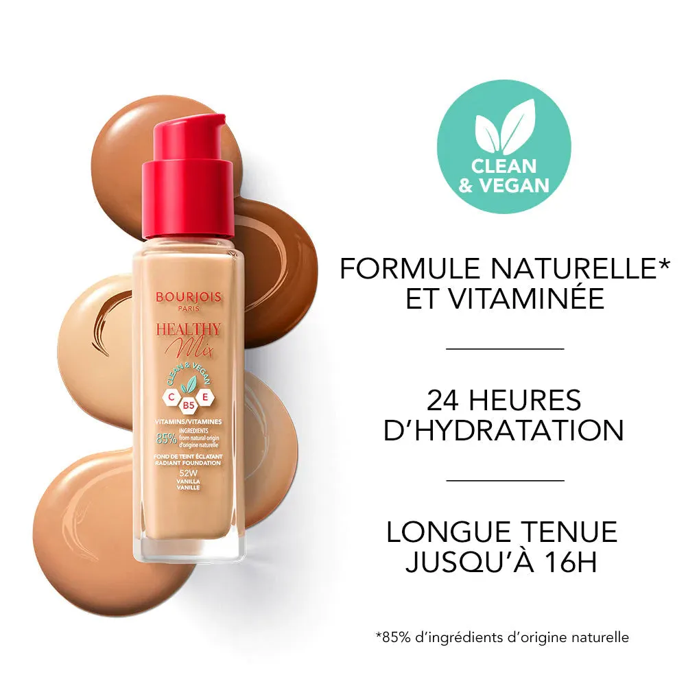 Bourjois healthy mix anti-fatigue foundations