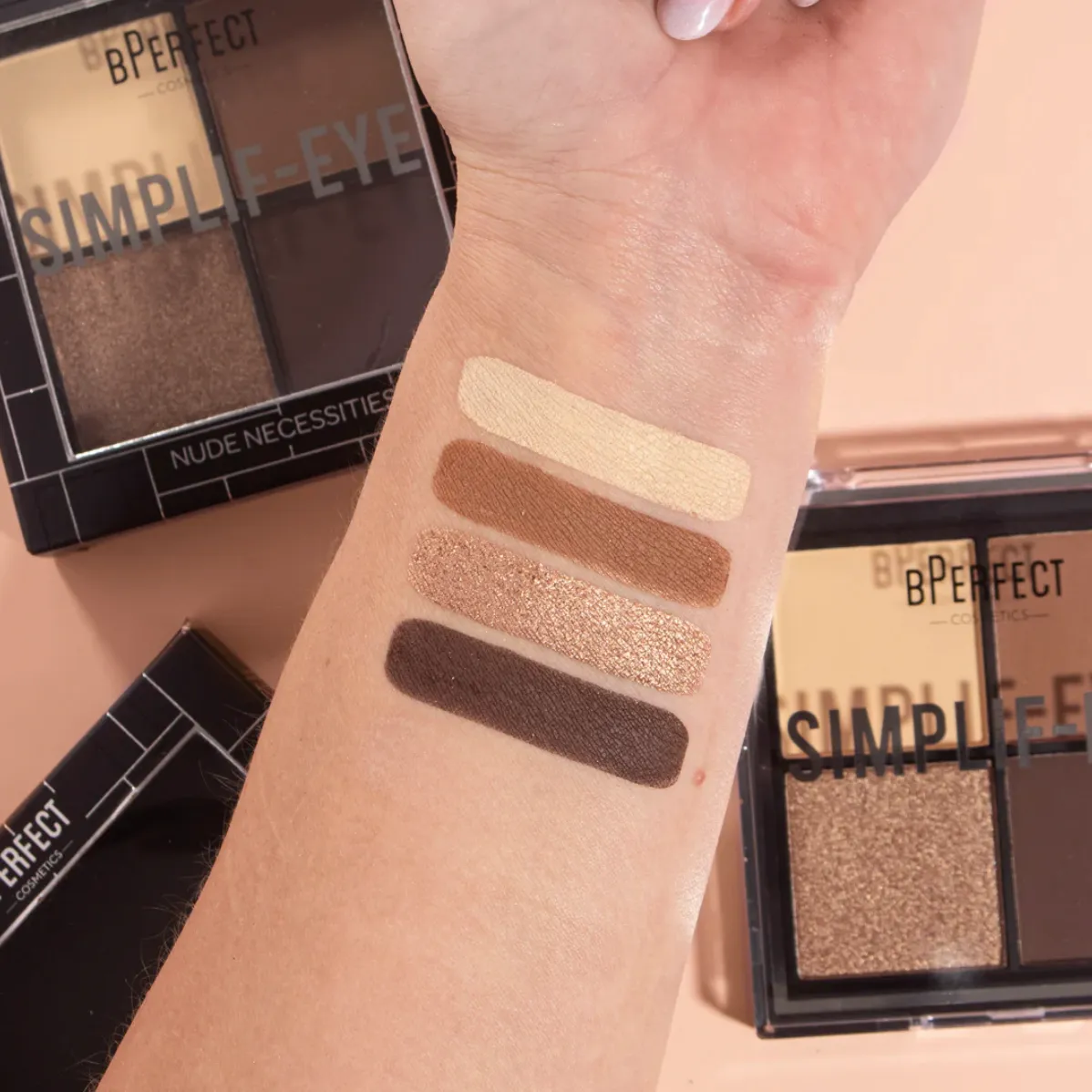 BPerfect Simplif-EYE - Nude Necessities Quad Palette