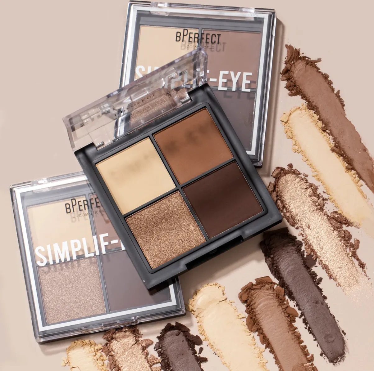 BPerfect Simplif-EYE - Nude Necessities Quad Palette