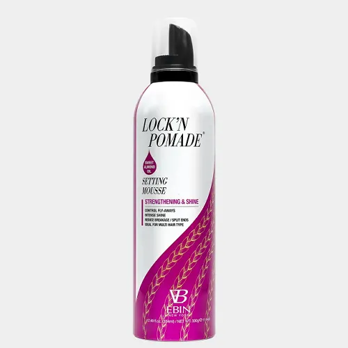 BRAID FORMULA Setting Mousse Strengthening & Shine (Sweet Almond Oil) by EBIN NEW YORK