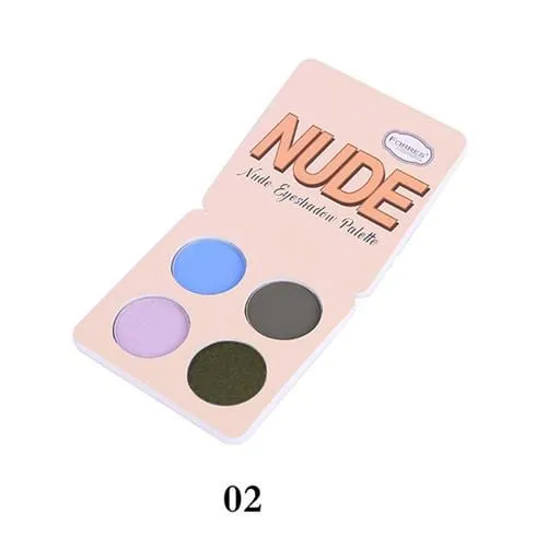Brand Makeup Matte Eye Shadow Palette 4 Colors Nude Minerals Powder Pigments Glitter Eyeshadow Make Up Palette Korea Cosmetics