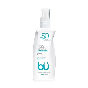 Bu SPF 50 Fragrance-Free Sunscreen Spray