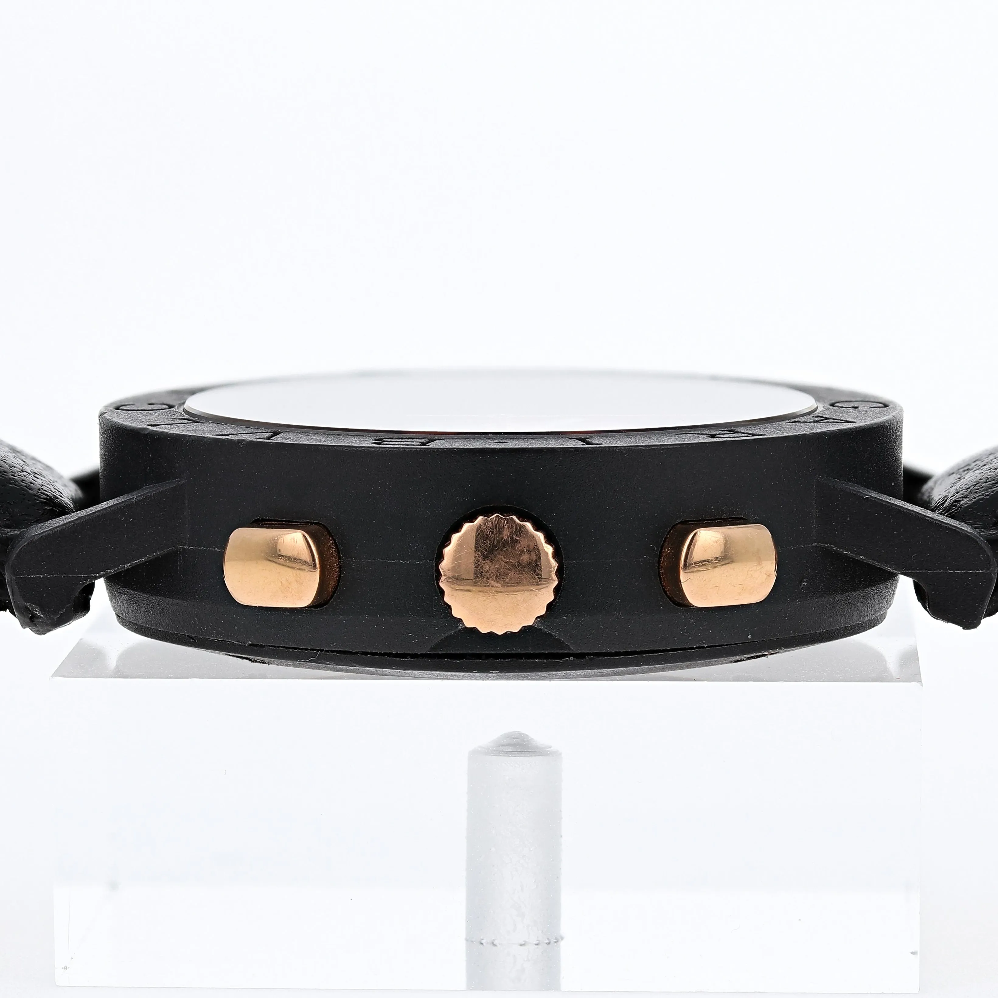 Bulgari Carbongold Madrid BB 38 CL CH Rose Gold & Carbon Bvlgari Quartz Chronograph 38 mm