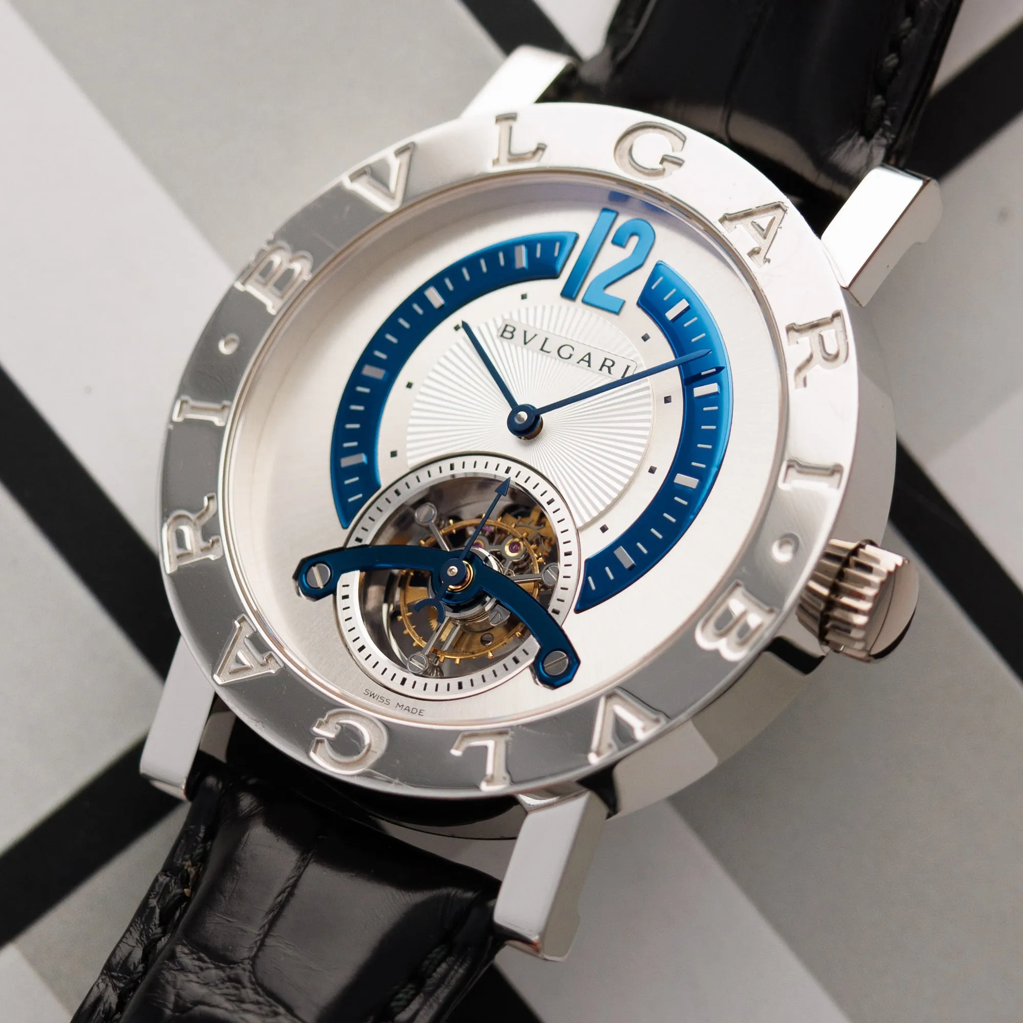 Bulgari Platinum Tourbillon Watch